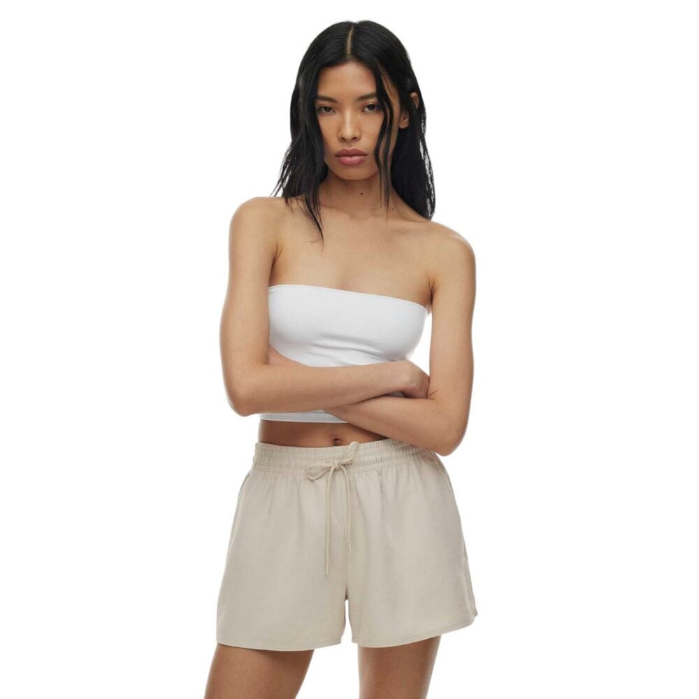 Aritzia Wilfred Thesis Mini Short Matte Pearl  Size Small